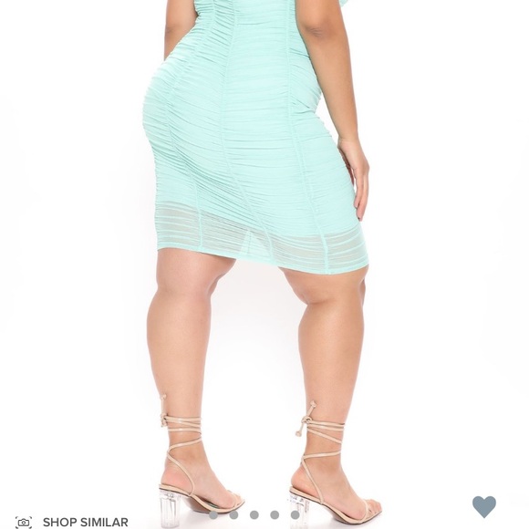 FASHION NOVA DELANIE MINT MIDI DRESS ✨ - Picture 3 of 3